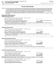 Form LAPG25-U Active Transportation Program Application Form - California, Page 9