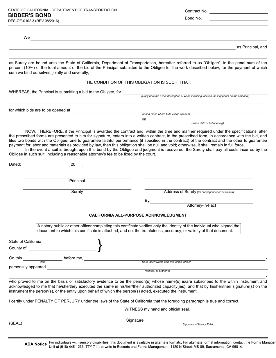 Form DES-OE-0102.3 - Fill Out, Sign Online and Download Fillable PDF ...