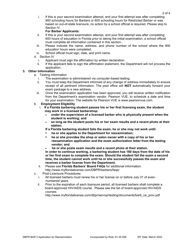Form DBPR BAR3 Application for Reexamination - Florida, Page 2