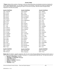 Form DMS-2608 Pcp Participation Agreement - Arkansas, Page 2