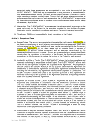 Agreement Between Client Agency and the Department of Management Services - Florida, Page 3