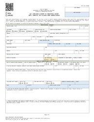 Form WC-1 &quot;Employer's Report of Industrial Injury&quot; - Hawaii