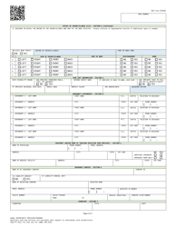 Form WC-1 Employer&#039;s Report of Industrial Injury - Hawaii, Page 2