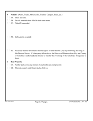 Form 3F-P-268 Proposed Divorce Decree Without Minor and/or Dependent Child(Ren) - Hawaii, Page 4