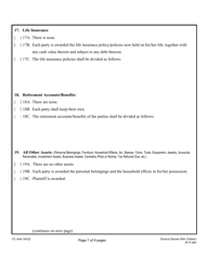 Form 3F-P-260 Proposed Divorce Decree With Minor and/or Dependent Child(Ren) - Hawaii, Page 8
