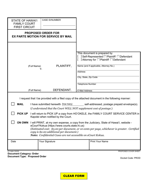 Form 1F-P-186  Printable Pdf
