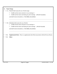 Form 1F-P-1056 Proposed Divorce Decree Without Minor and/or Dependent Child(Ren) - Hawaii, Page 7