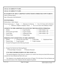 Form 1F-P-2072 Proposed Findings and Decision of the Court Granting Petition for Adoption of an Adult(S) - Hawaii, Page 4