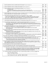 DNR OOGRM Form OG-03 Permit Application to Drill, Deepen, or Convert to a Class II Injection Well - Illinois, Page 3