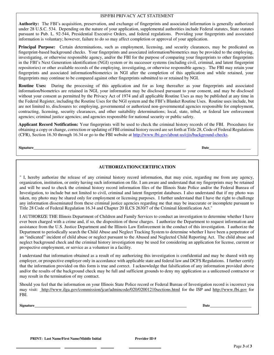 Form CFS718C Fill Out, Sign Online and Download Fillable PDF, Illinois Templateroller