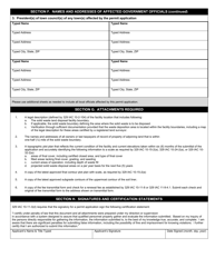 State Form 50386 Solid Waste Land Disposal Facility Permit Renewal Application - Indiana, Page 3