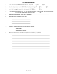 State Form 47271 Voluntary Remediation Program Application - Indiana, Page 15