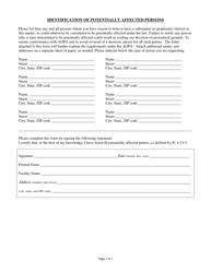 State Form 53920 Late Notification of Transfers of Ownership Request for Npdes Permit - Indiana, Page 7