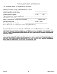 DNR Form 542-1479 Proposed Test Plan Protocol - Iowa, Page 4
