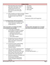 Kentucky Summative Assessments (Ksa) and Alternate Kentucky Summative Assessments (Aksa) Site Visit Survey Questions - Kentucky, Page 3