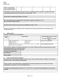 Form CRP-7 Application for Level of Care Payment (ALP) - Children&#039;s Review Program (Crp) - Kentucky, Page 5