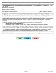 Formulario IM-6AR Designacion De Un Representante Autorizado - Missouri (Spanish), Page 3