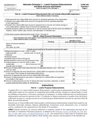Form 35B Nebraska Lottery/Raffle Annual Report - Nebraska, Page 5