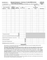 Form 35B Nebraska Lottery/Raffle Annual Report - Nebraska, Page 7