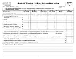 Form 35K Nebraska County/City Lottery Annual Report - Nebraska, Page 5