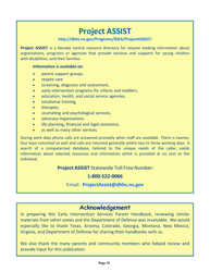 Nevada Early Intervention Services (Neis) Parent Handbook - Nevada, Page 39