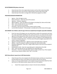 Form NMO-6080 Severely Emotionally Disturbed (Sed) Children Managed Care Organization (Mco) Disenrollment Form - Nevada, Page 2