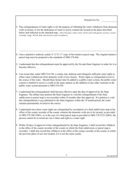 Form 4041 Affidavit to Relinquish Water Rights in Favor of Use of Water for Domestic Wells - Nevada, Page 2