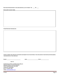 Complaint Form - Nevada, Page 4