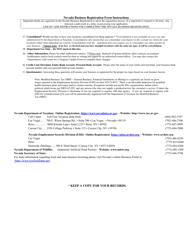 Nevada Business Registration - Nevada, Page 4