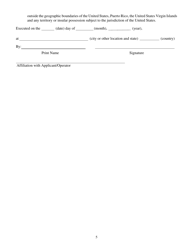 Reclamation Permit Transfer Request Form - Nevada, Page 5