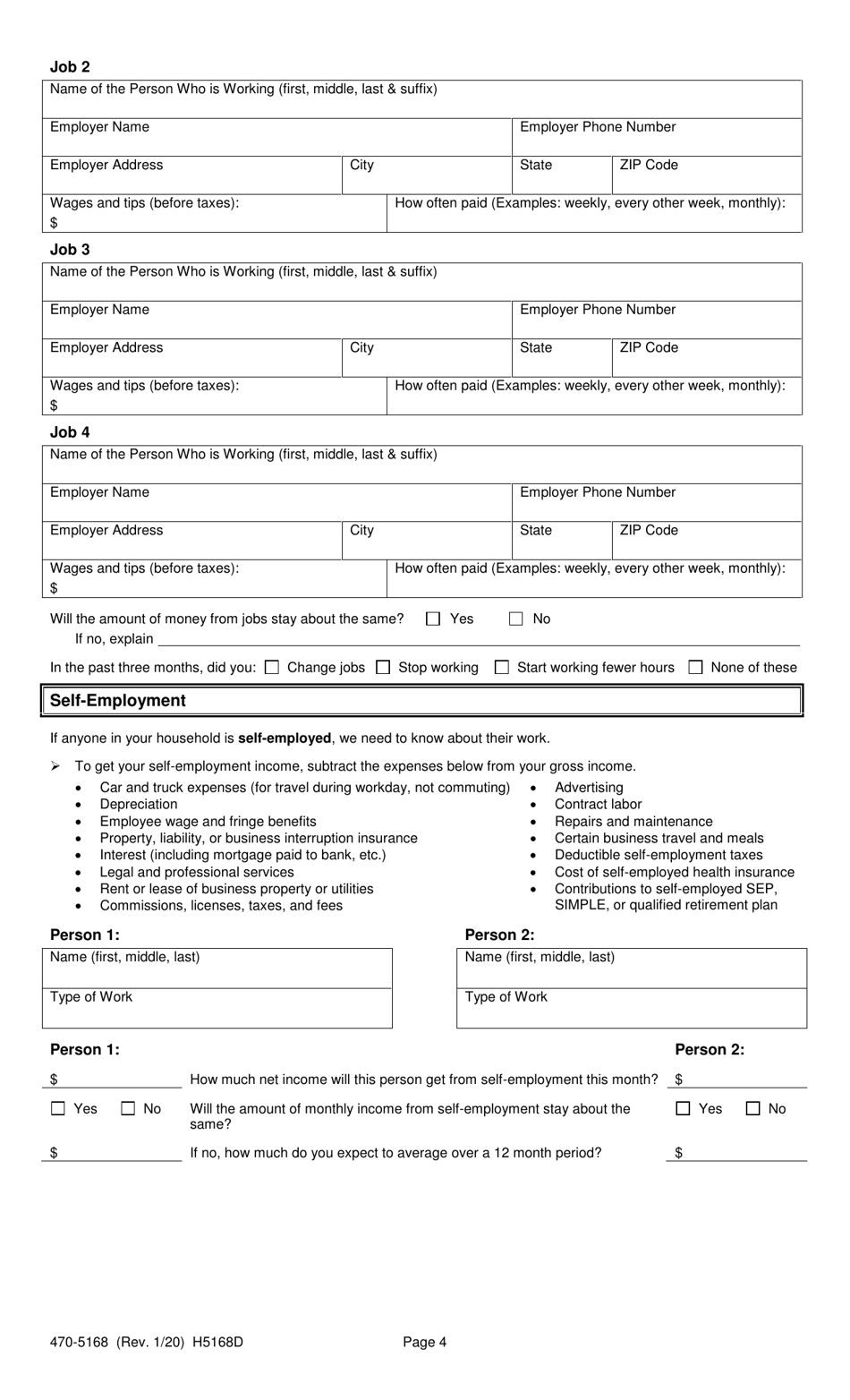 Form 470-5168 - Fill Out, Sign Online and Download Printable PDF, Iowa ...