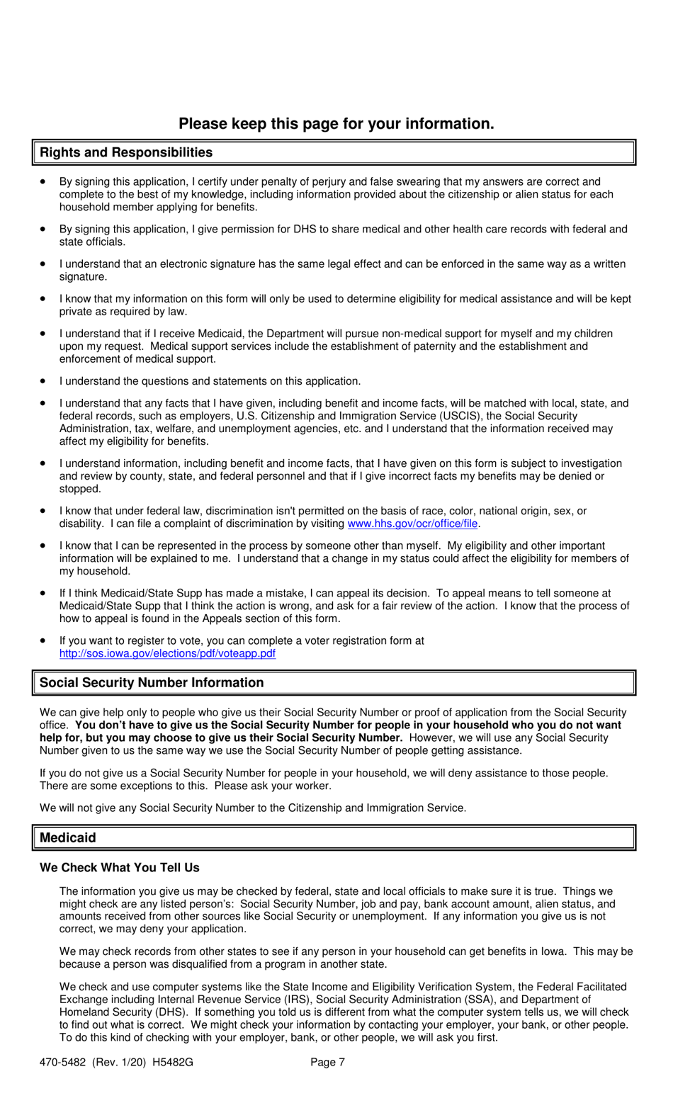 Form 470-5482 Medicaid / State Supp Review - Iowa, Page 7