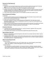 Form 470-3871 Child Care Assistance Provider Agreement - Iowa, Page 6