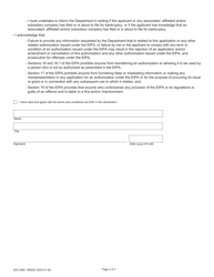 Form GAC-AMC16852 Sugar-Containing Products for Export to the United States (Wto) - Quota Allocation Application - Canada (English/French), Page 3