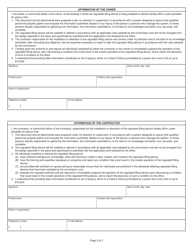 State Form 54178 Notice of Compliance/Completion - Indiana, Page 2
