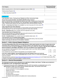 Form 89-1889E Better Jobs Ontario (Bjo) Application for Financial Assistance - Ontario, Canada, Page 6