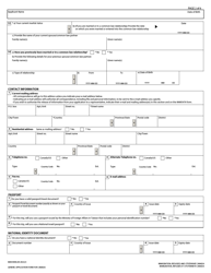 Form IMM0008 Generic Application Form for Canada - Canada, Page 2