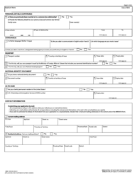 Form IMM1294 Application for Study Permit Made Outside of Canada - Canada, Page 2