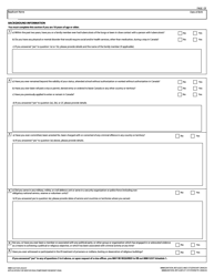 Form IMM5257 Application for Visitor Visa (Temporary Resident Visa) - Canada, Page 4