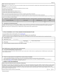 permanent resident travel document imm 5444
