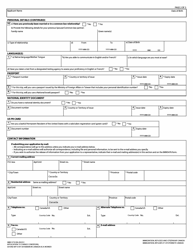 Form IMM5710 &quot;Application to Change Conditions, Extend My Stay or Remain in Canada as a Worker&quot; - Canada, Page 2