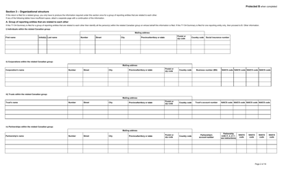 Form T1134 Information Return Relating to Controlled and Non-controlled Foreign Affiliates (2021 and Later Taxation Years) - Canada, Page 2