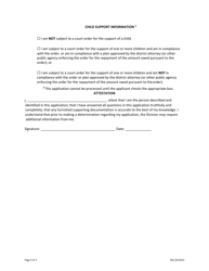 License Application Form - Radiation Control Program - Nevada, Page 3