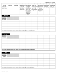 Form RC243 Schedule A Excess Tfsa Amounts - Canada, Page 4