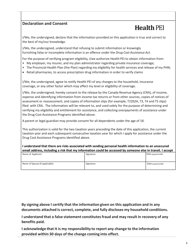 Initial Family Contribution Assessment and Release of Information Form - Pei Insulin Pump Program and Glucose Sensor Program - Prince Edward Island, Canada, Page 4