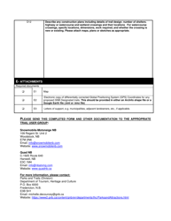 Provincial Trail Infrastructure Fund Application Form - New Brunswick, Canada, Page 4