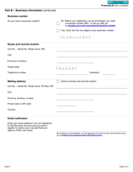 Form L603 Vaping Prescribed Person Application - Canada, Page 2