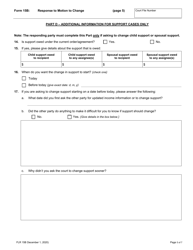 Form 15B Response to Motion to Change - Ontario, Canada, Page 5