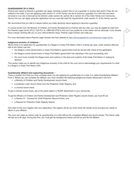 Form 15 (PFA722) Application About Priority Parenting Matter - British Columbia, Canada, Page 13
