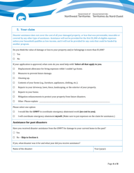 Disaster Assistance - Registration Form for Residents - Northwest Territories, Canada, Page 4
